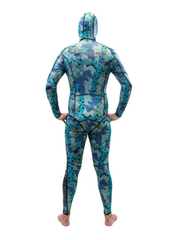 1.5MM Deep Blue Camo Wetsuit