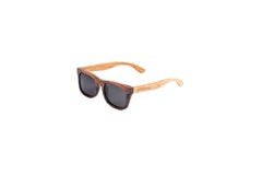 Inagua Polarized Wooden Sunglasses - Hexskin