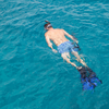 Camo Short Swim Trunks Deep Blue Men's Board Shorts